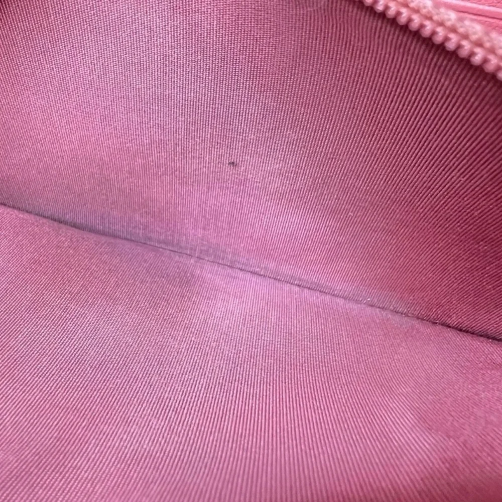 CHANEL 19 Zip Around Wallet in Blush Apricot Pink Matelasse Lambskin Authentic